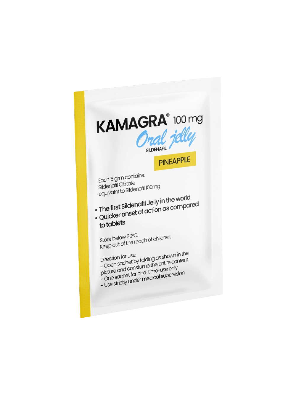 Kamagra Oral Jelly 100mg gel i dospåsar